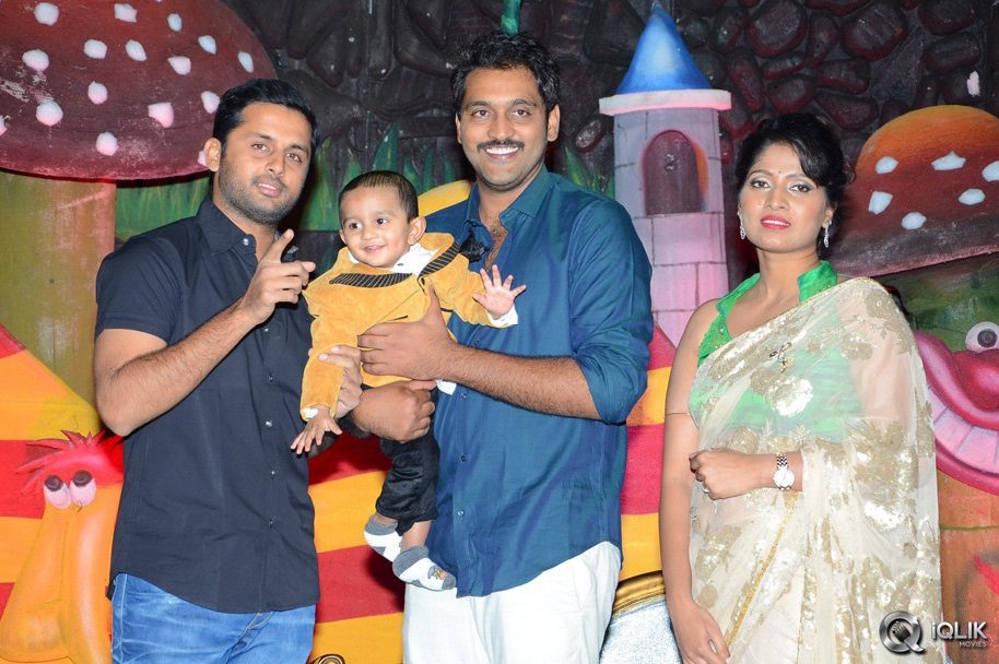 Ajay-Son-Dheeran-1st-Birthday-Celebrations-2014